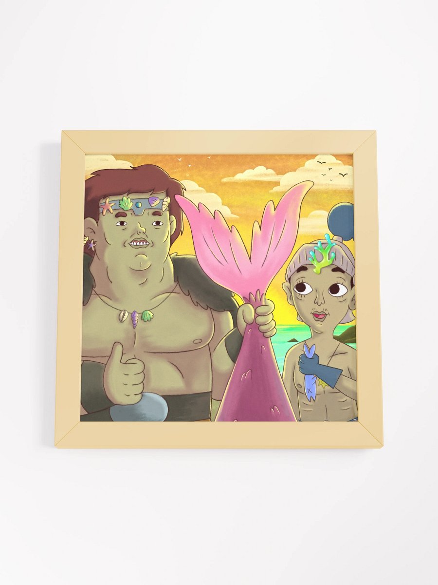 Barb and Pal Fishing Trip - Framed Poster product image (4)