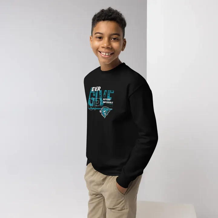 Arkansas Twisters Kids Crew Sweater by Gildan product image (2)