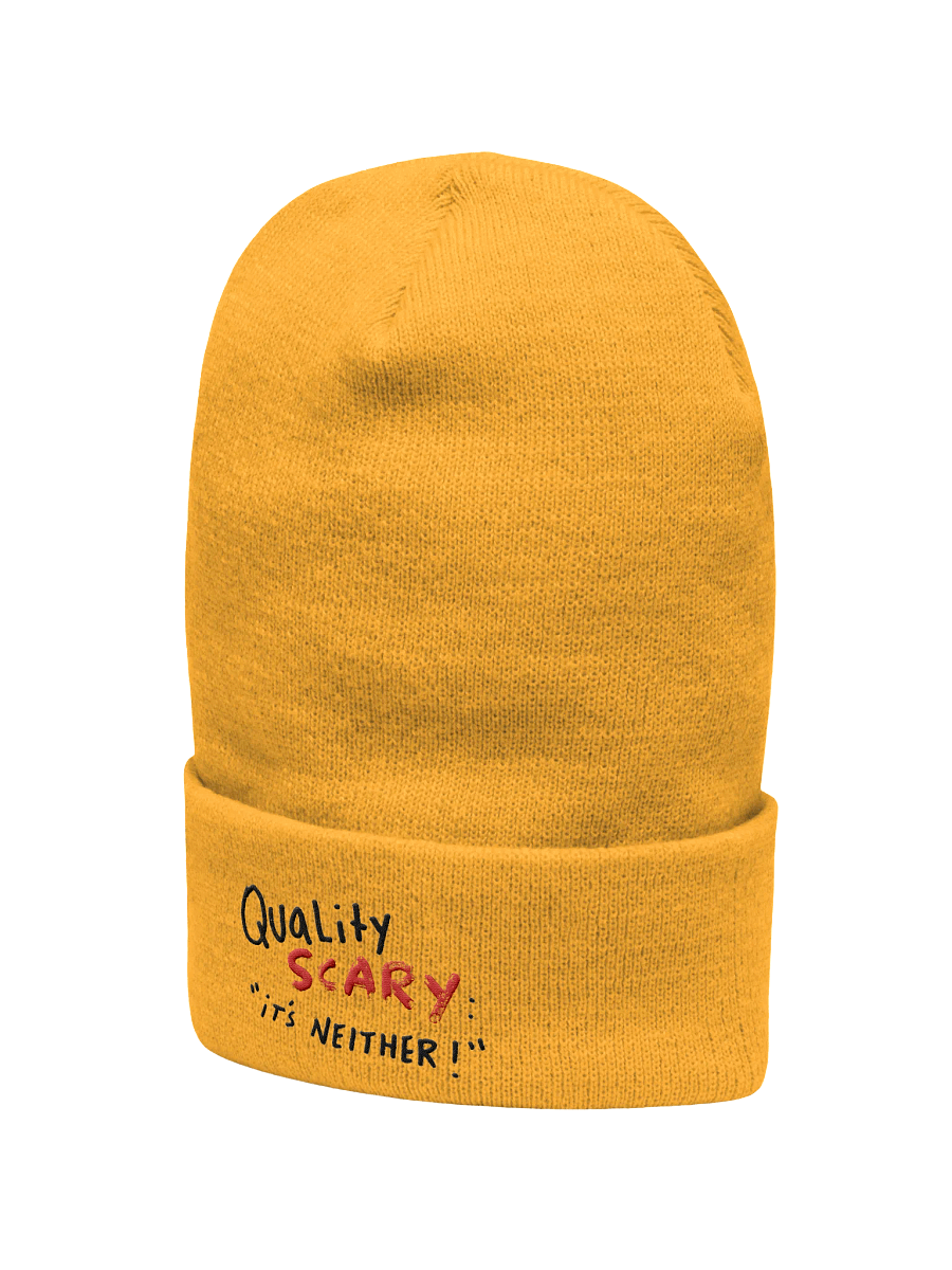 Quality Scary - It's Neither! Beanie product image (8)