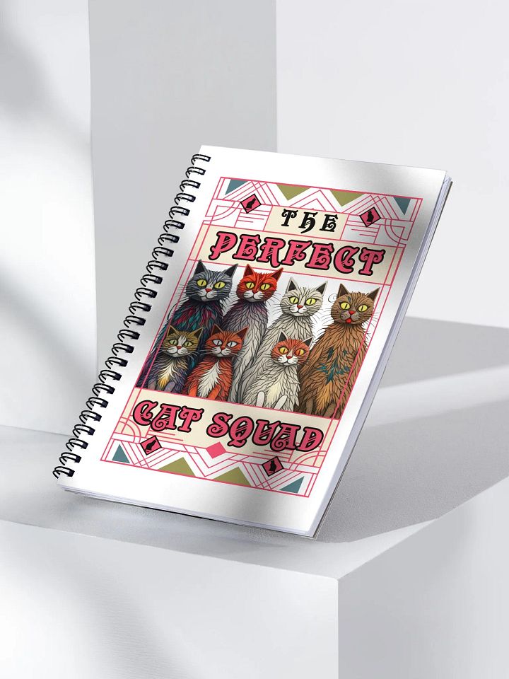 The Perfect Cat Squad Notebook product image (2)