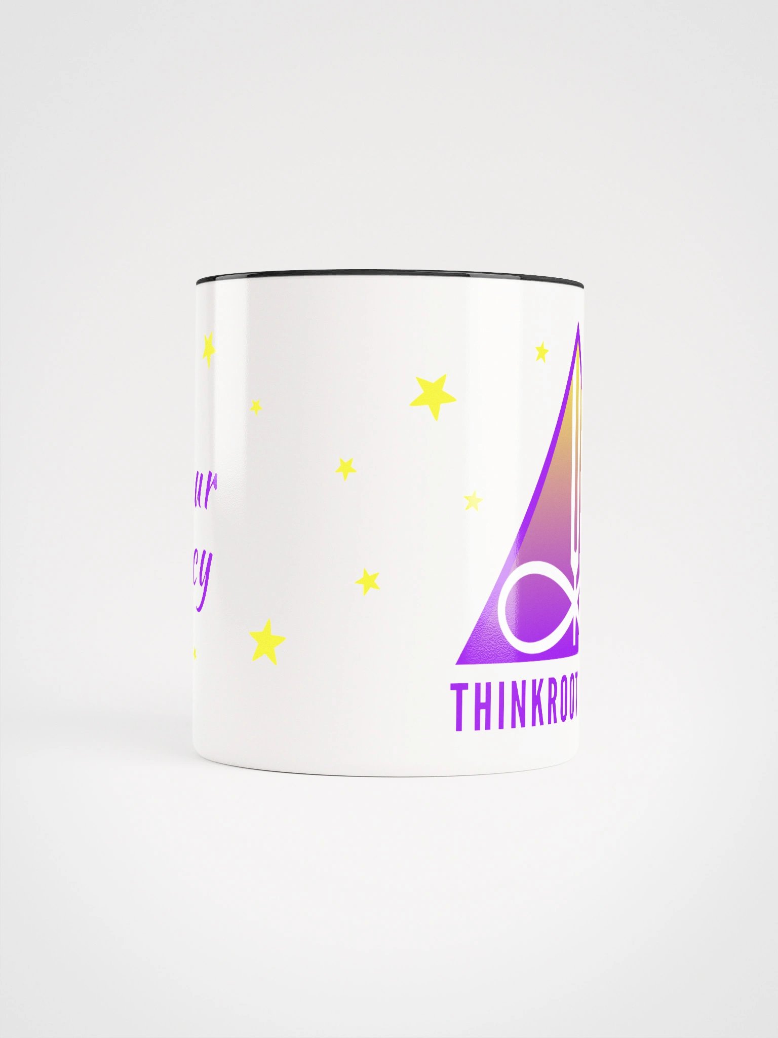 Triangle Ceramic Mug — Raise Your Frequency product image (3)