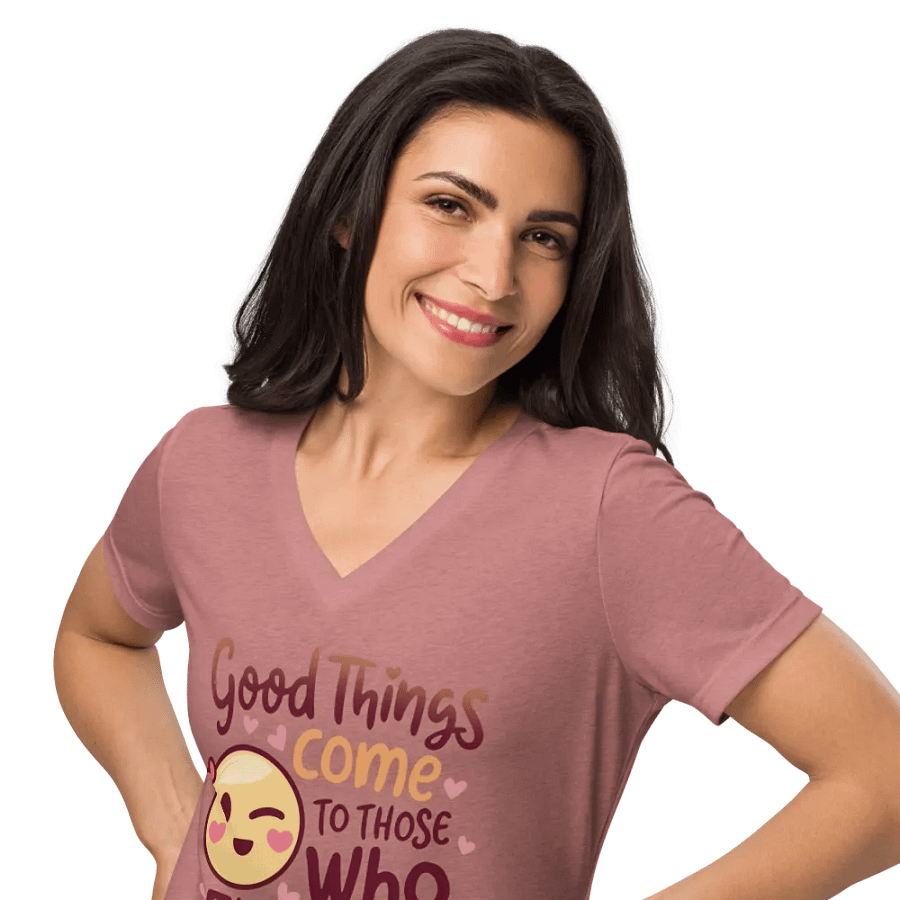 Good Things Flirt V neck shirt product image (22)