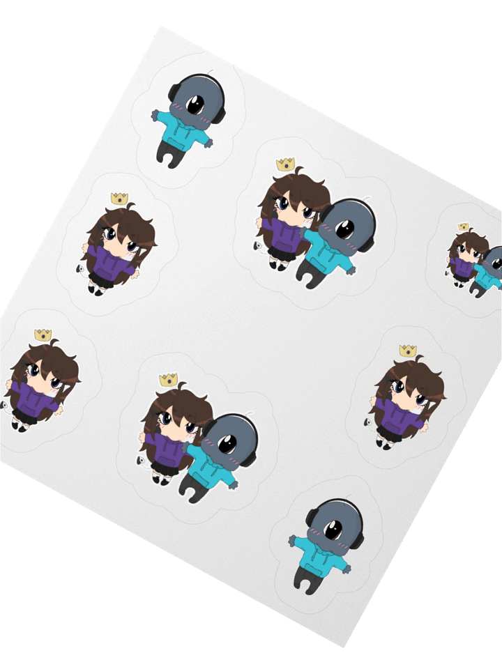 LaKitty101 & elybeatmaker Chibi Goobers Sticker Sheet product image (2)
