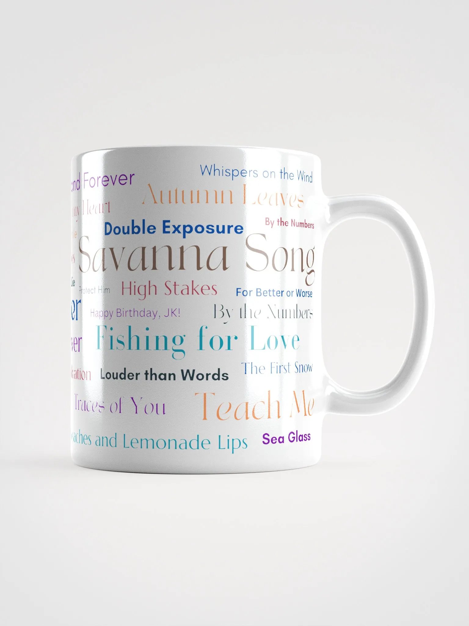 "Our Story So Far..." CJ Moon mug product image (1)