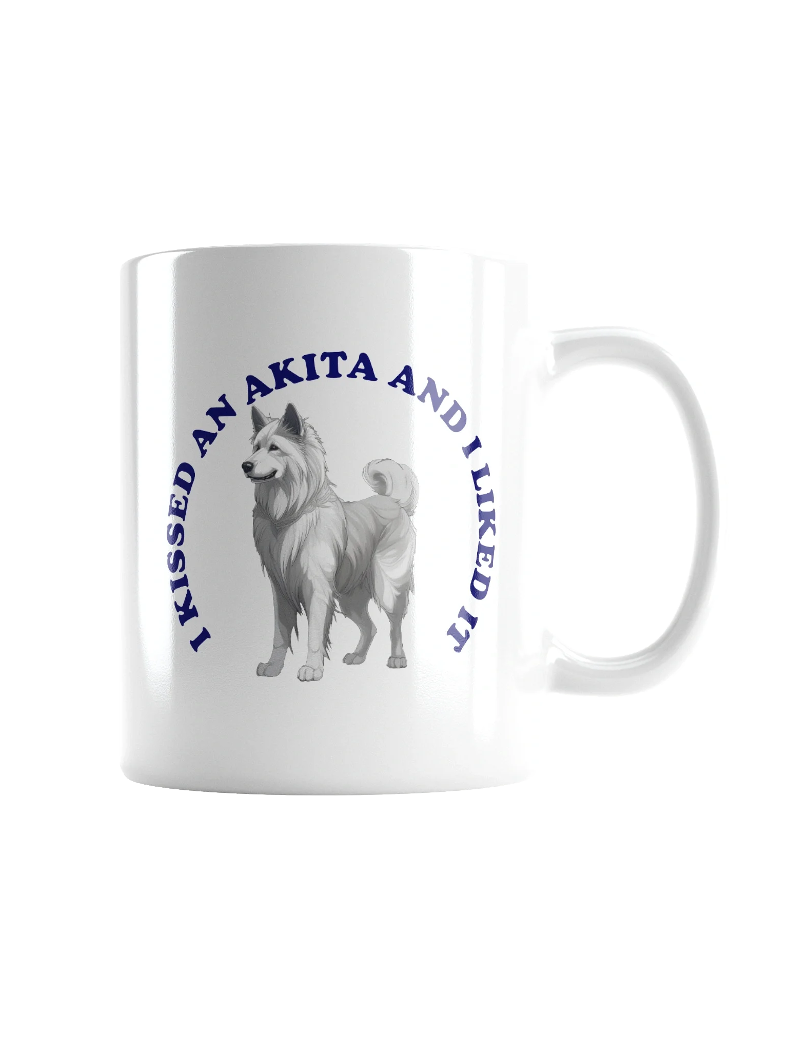 I Kissed a Akita, Mug product image (4)