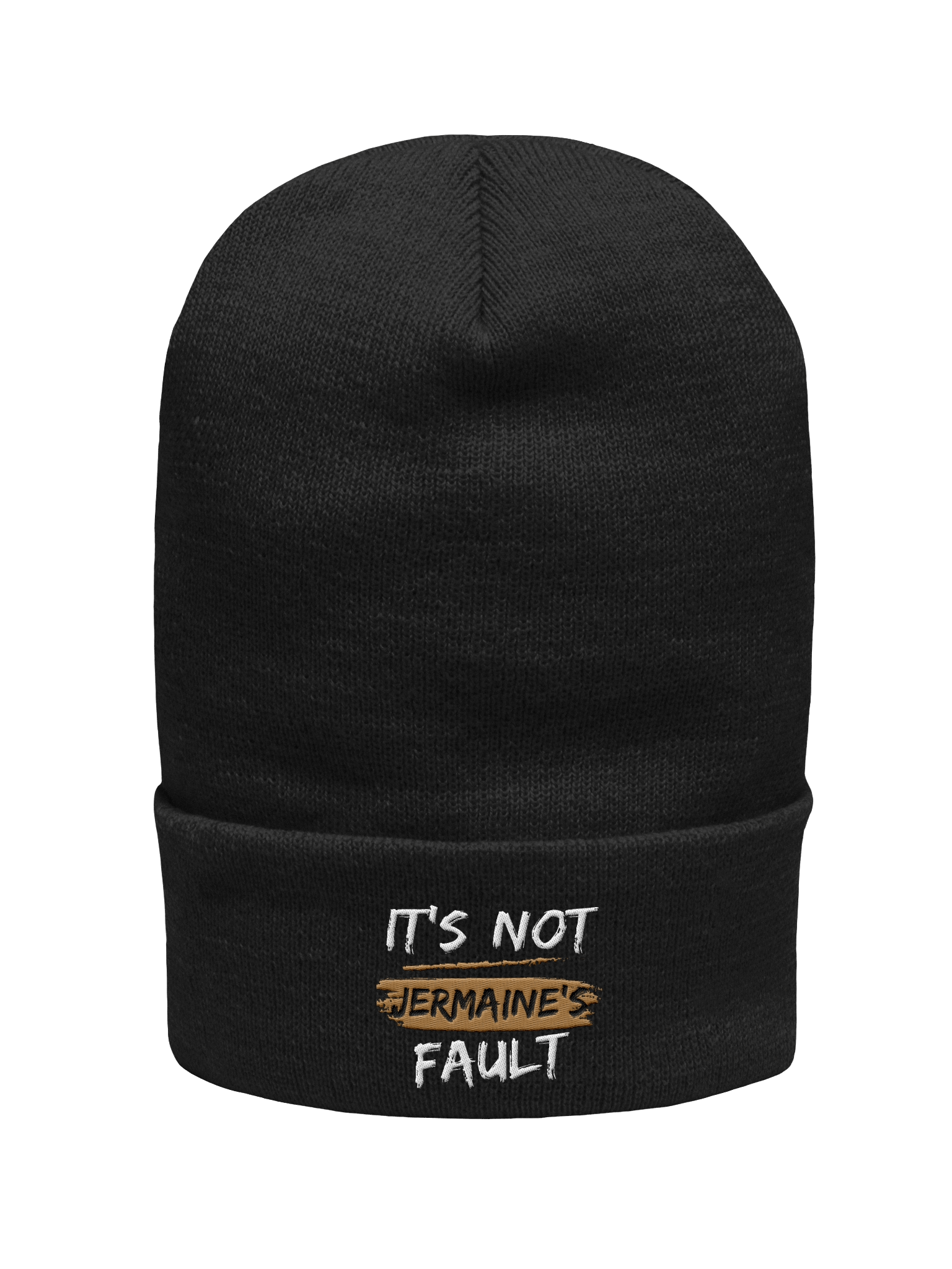 It's Not Jermaine's Fault Graphic Beanie product image (5)