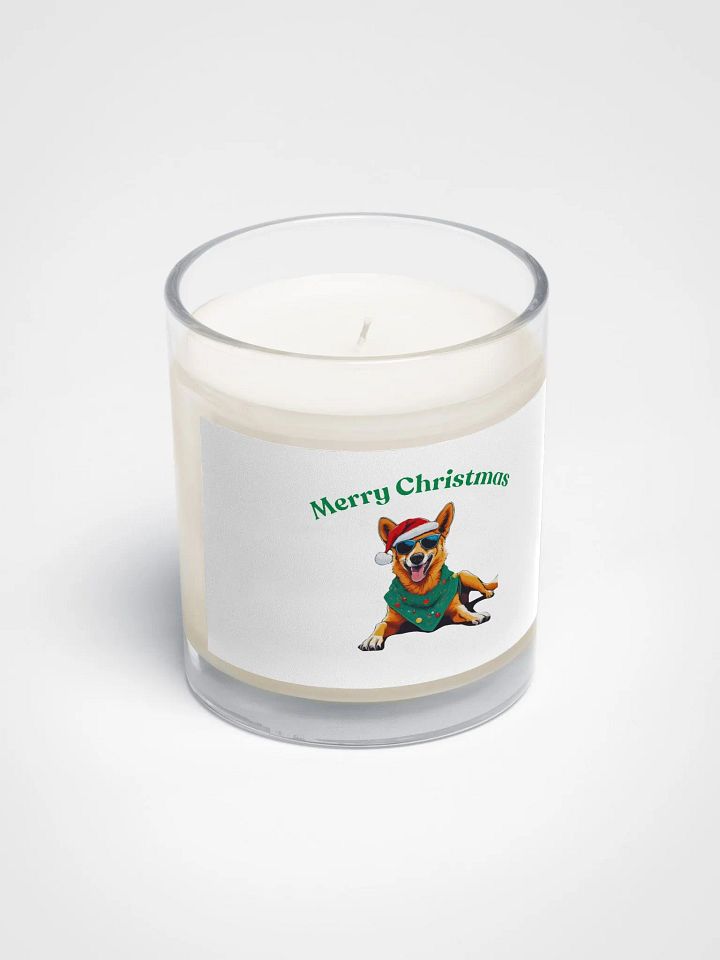 Dingo Claus Soy Wax Candle - Green product image (2)