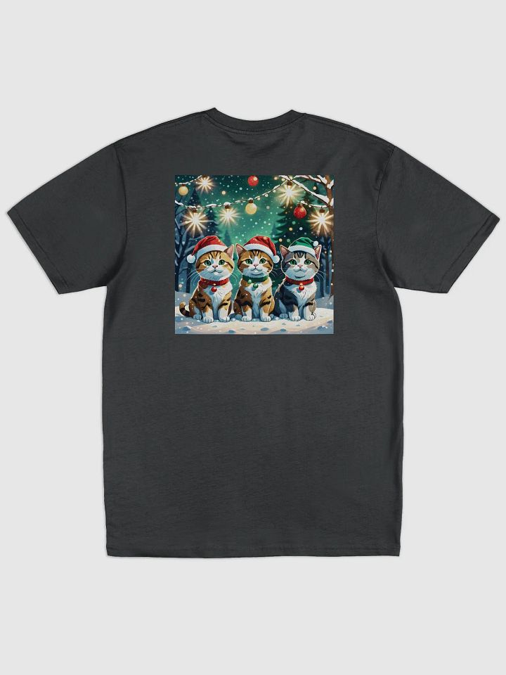 Santa Paws Festive Feline Trio Tee product image (2)