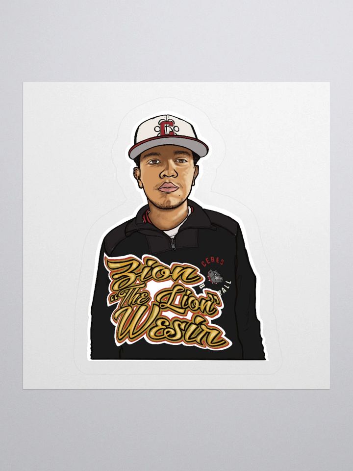 Zion "The Lion" Sticker product image (1)