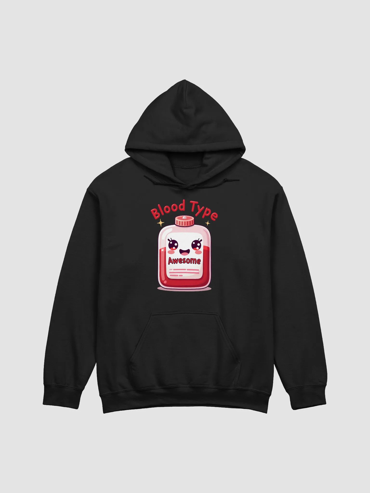 Awesome Blood Type Cartoon Hoodie product image (6)