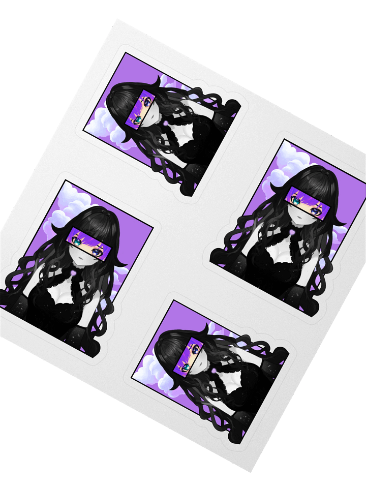 (SFW) Waifu Sticker Sheet product image (2)