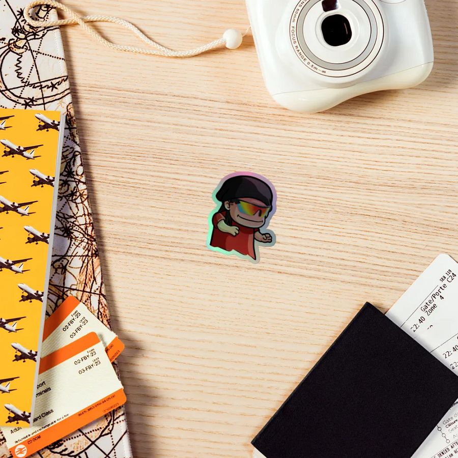 Born in the WICKED Times (Holographic Sticker) product image (7)