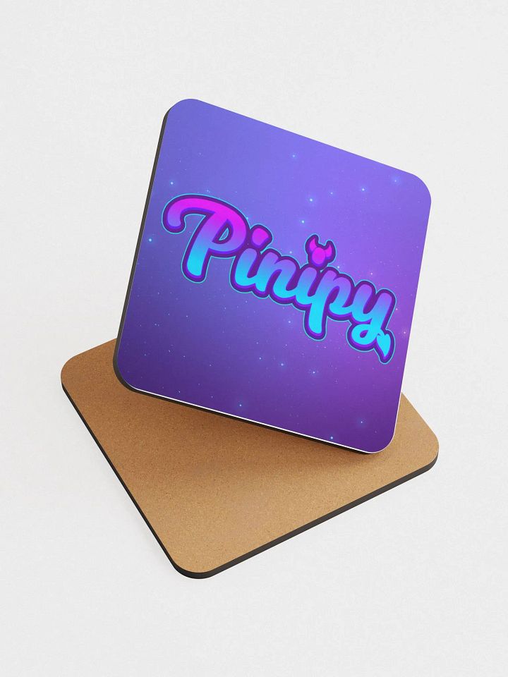 Pinipy Glossed Cork Coaster product image (1)