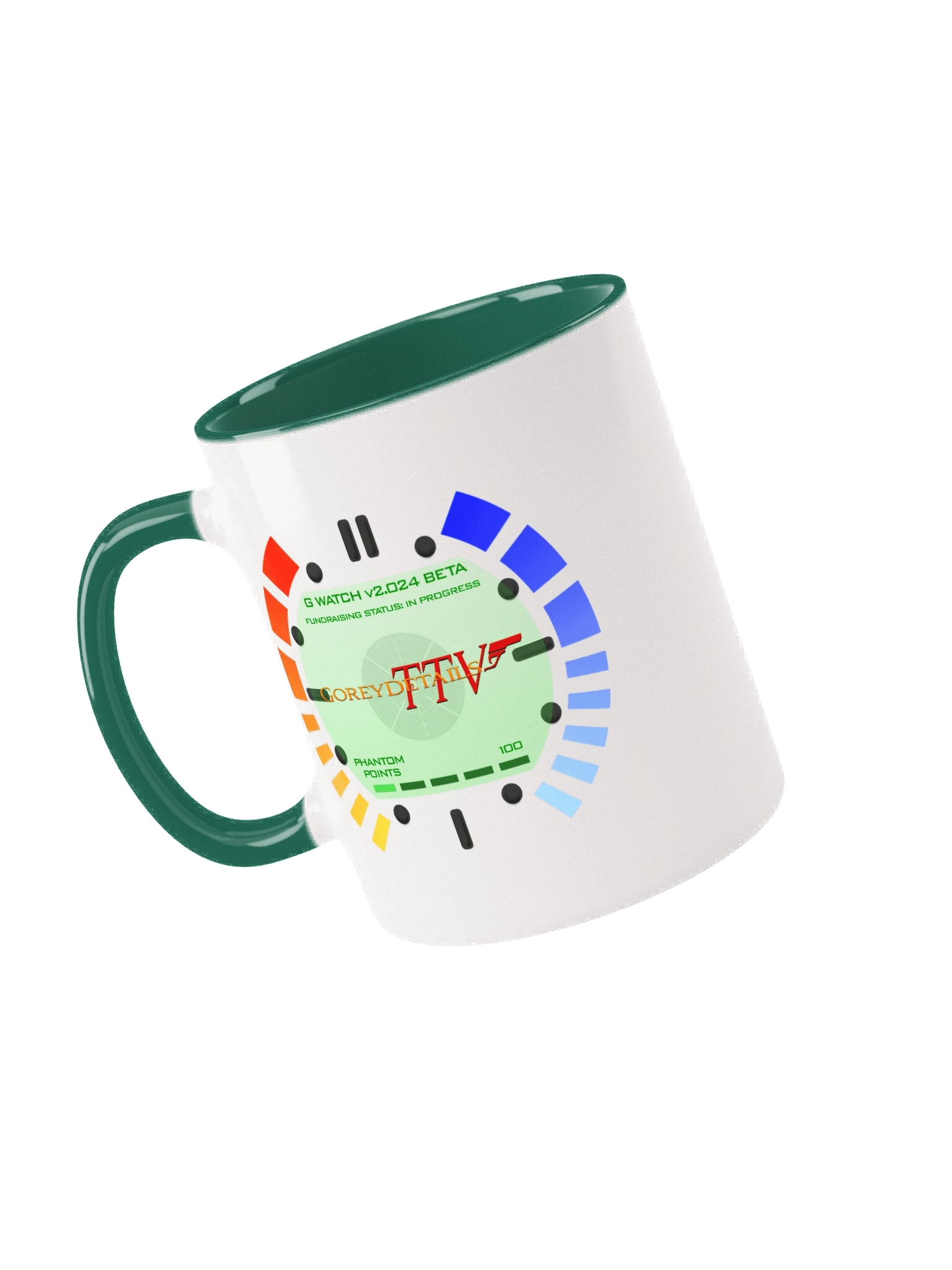 The name's Gorey, Shawn Gorey - Ceramic Mug with Color Inside product image (18)