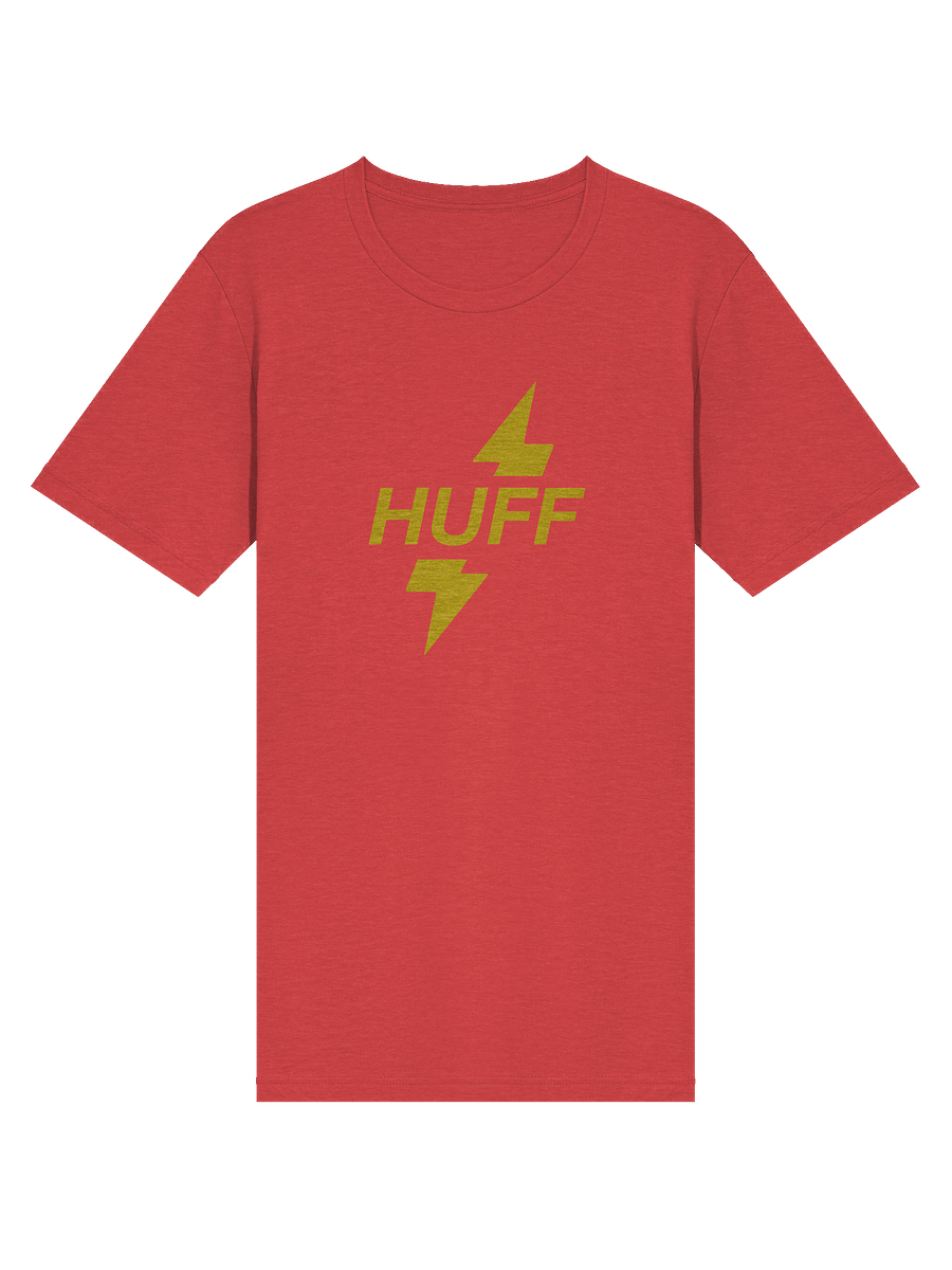 Huff Bolt Short Sleeve T-Shirt Red (Large Logo) product image (3)