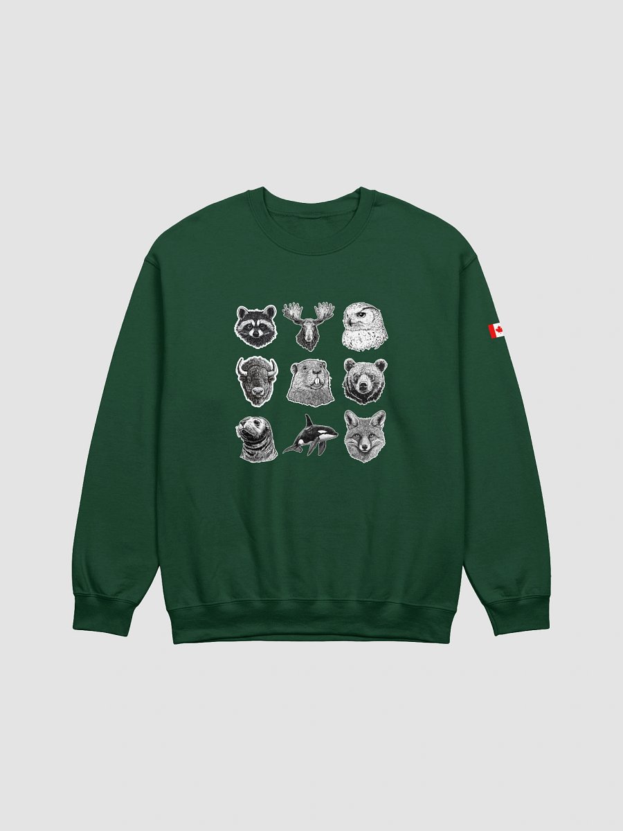Canadian Wildlife Sweatshirt product image (1)