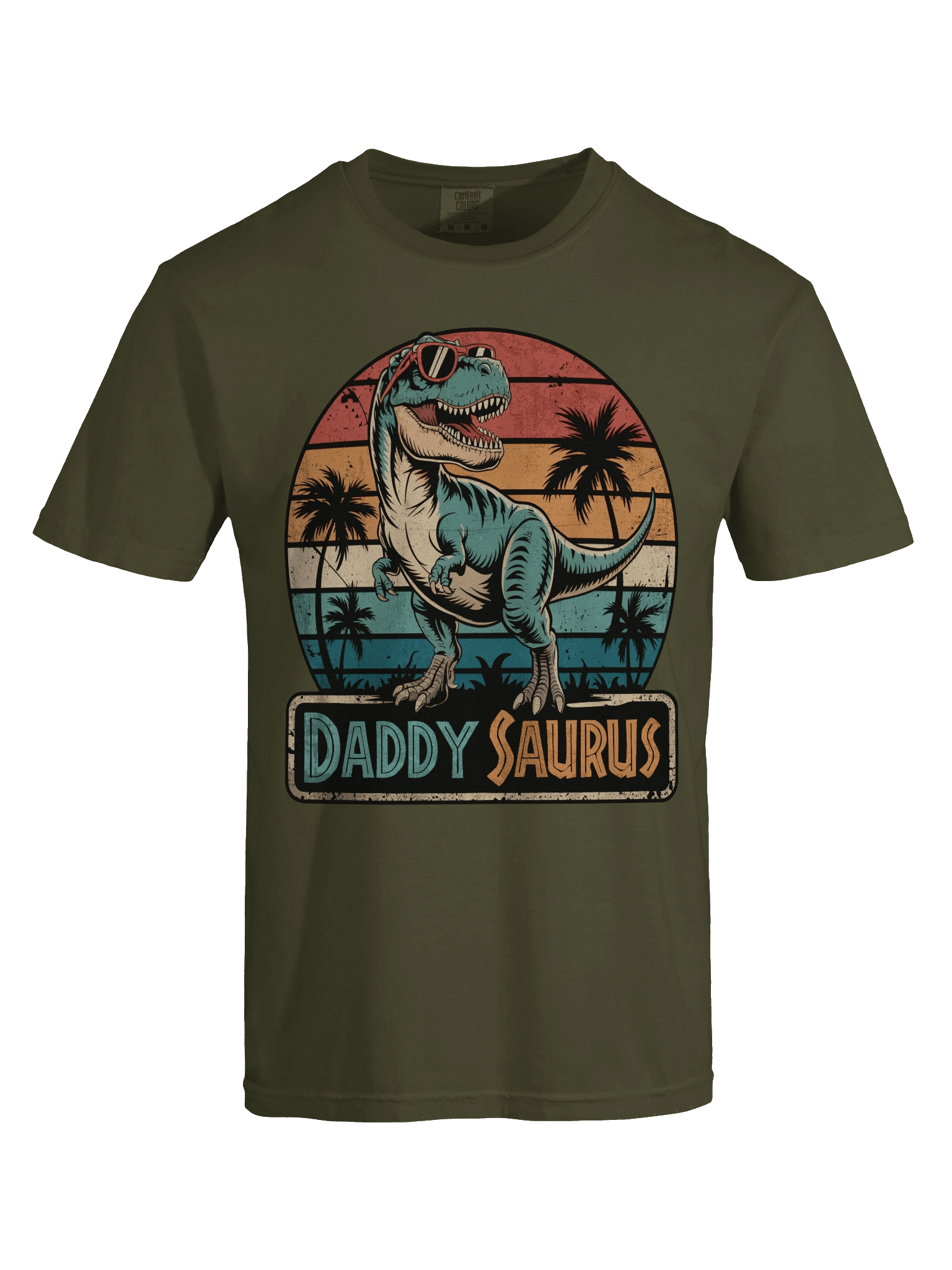 'DADDY SAURUS' Vintage T-Shirt product image (27)
