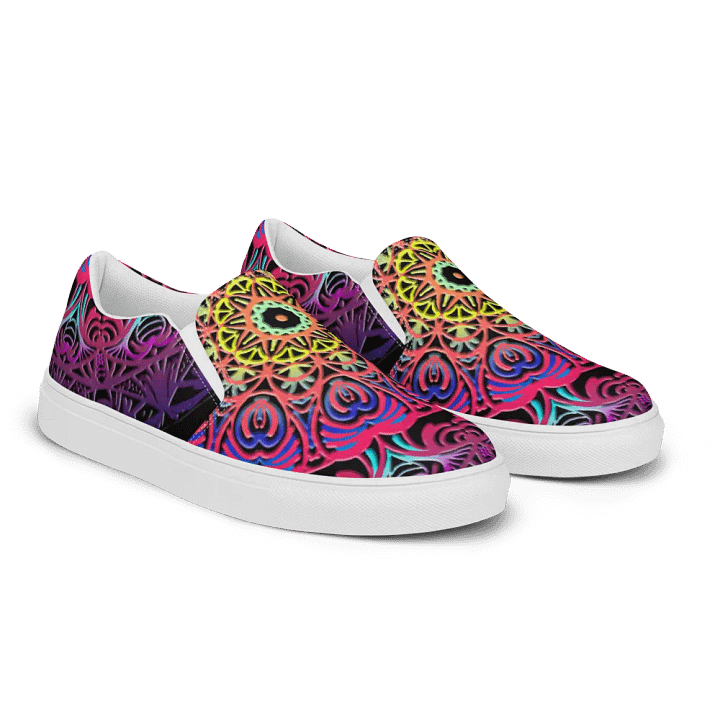 Mandala Harmony Slip-On Canvas Shoes product image (1)
