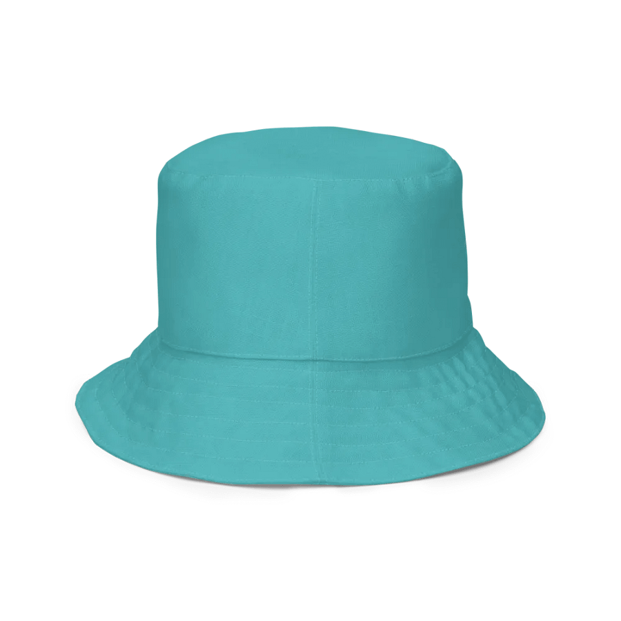 Chaos in Color Reversible Bucket Hat - Wave at Sunset product image (9)