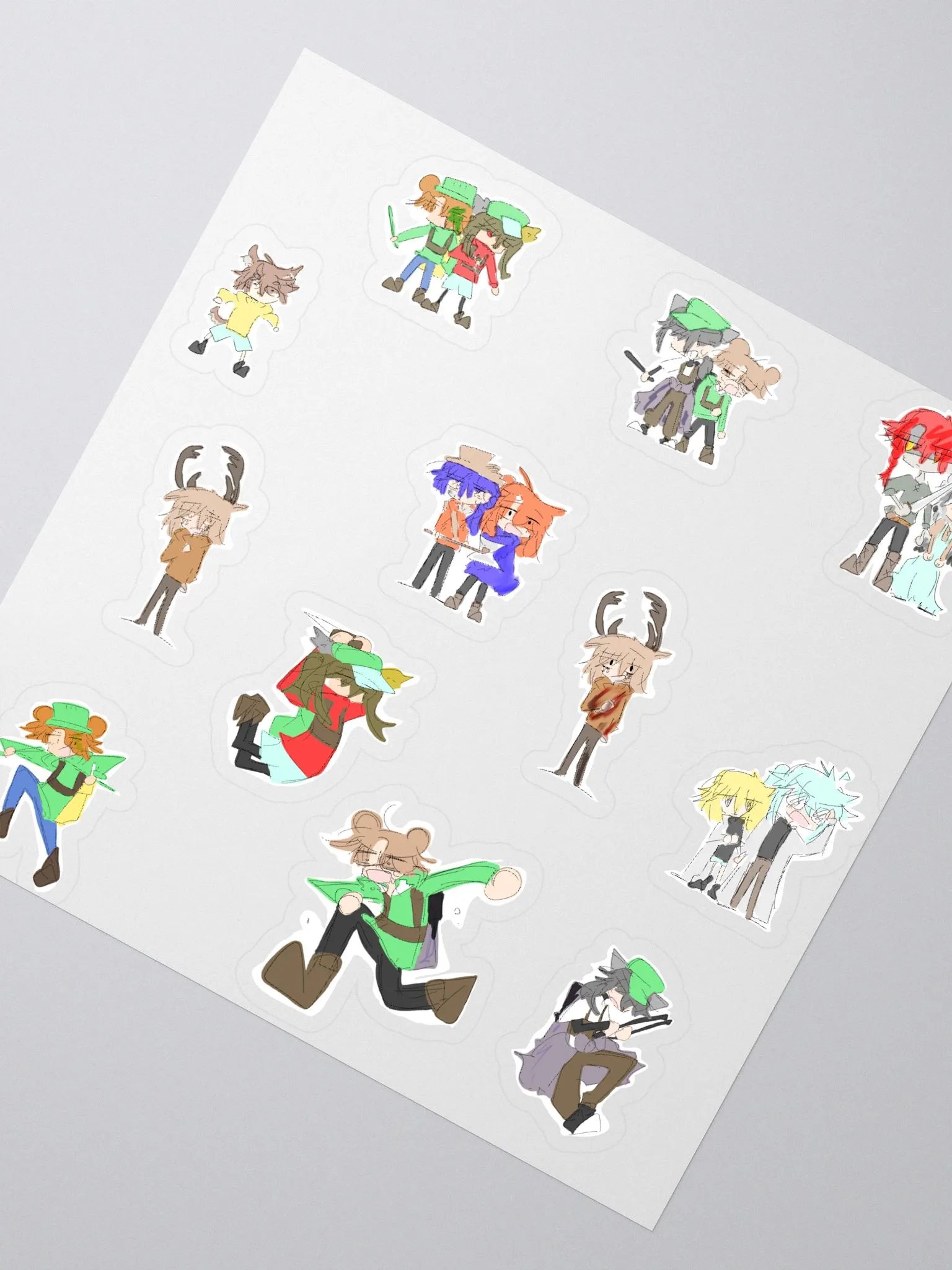 finding a new member for this blog Mountain Climbing sticker product image (2)