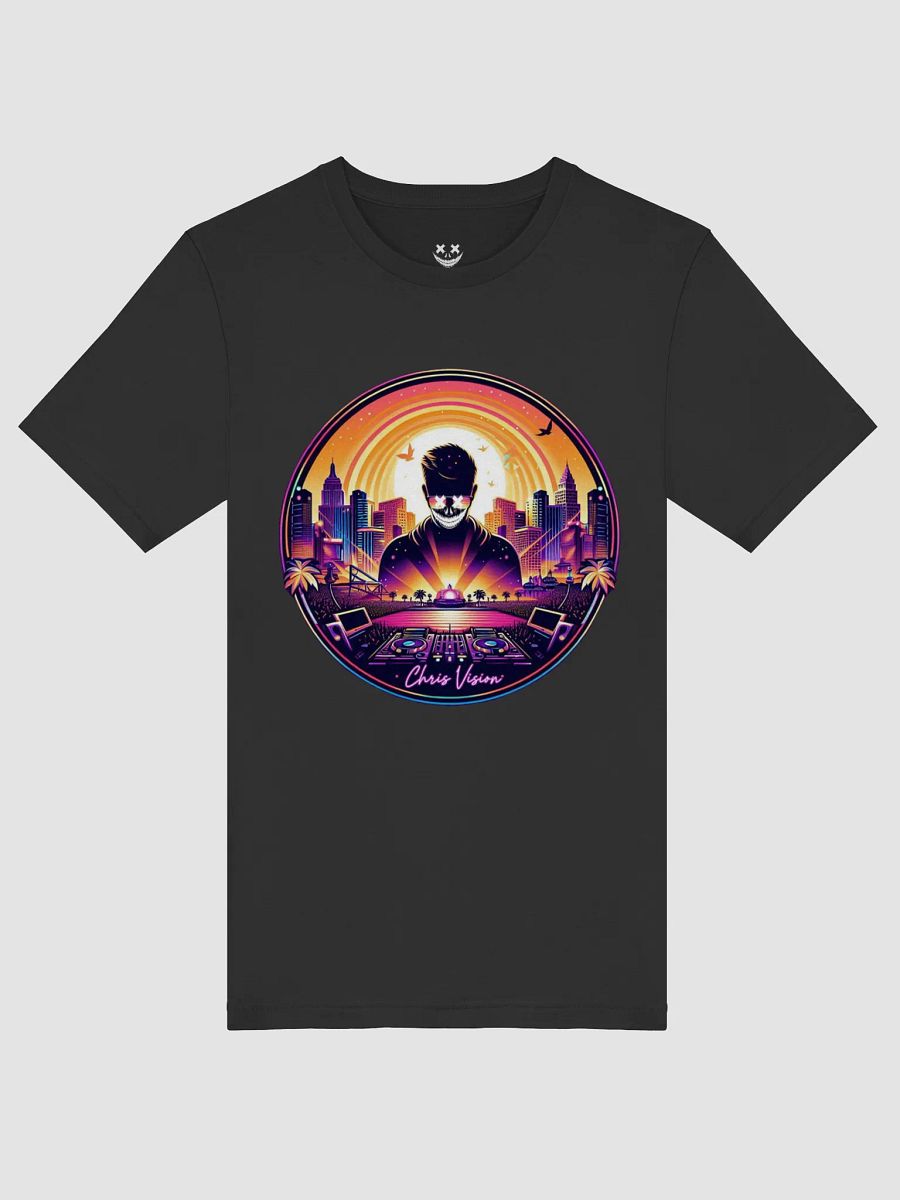 Neon City DJ Sunset T-Shirt product image (50)