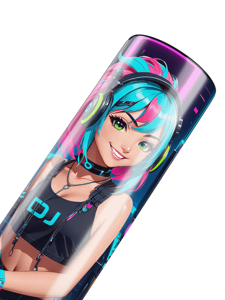 Dj Girl 20 oz Skinny Stainless Steel Tumbler - v2 product image (6)