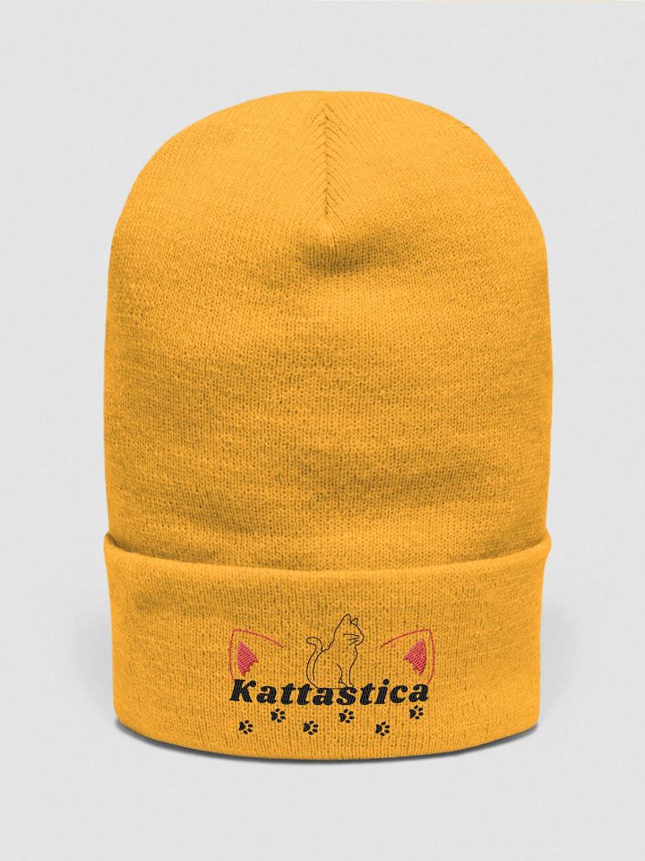 kattastica logo Beanie product image (1)