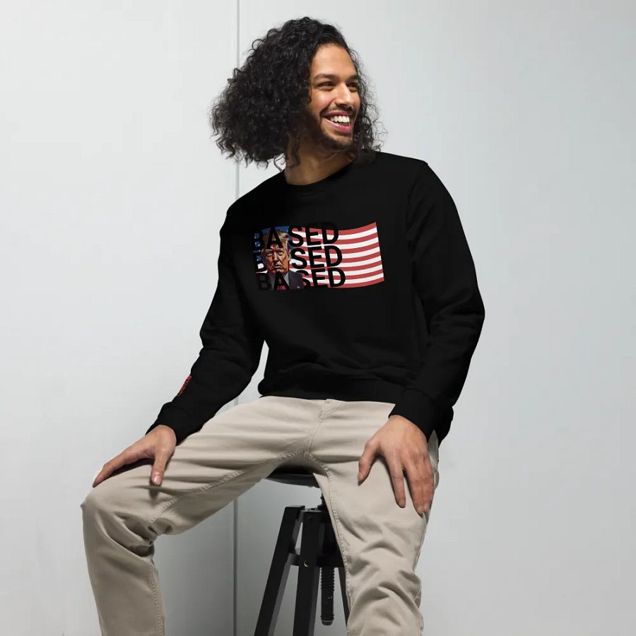 BASED American Flag Mugshot ~Sweatshirt~ product image (6)