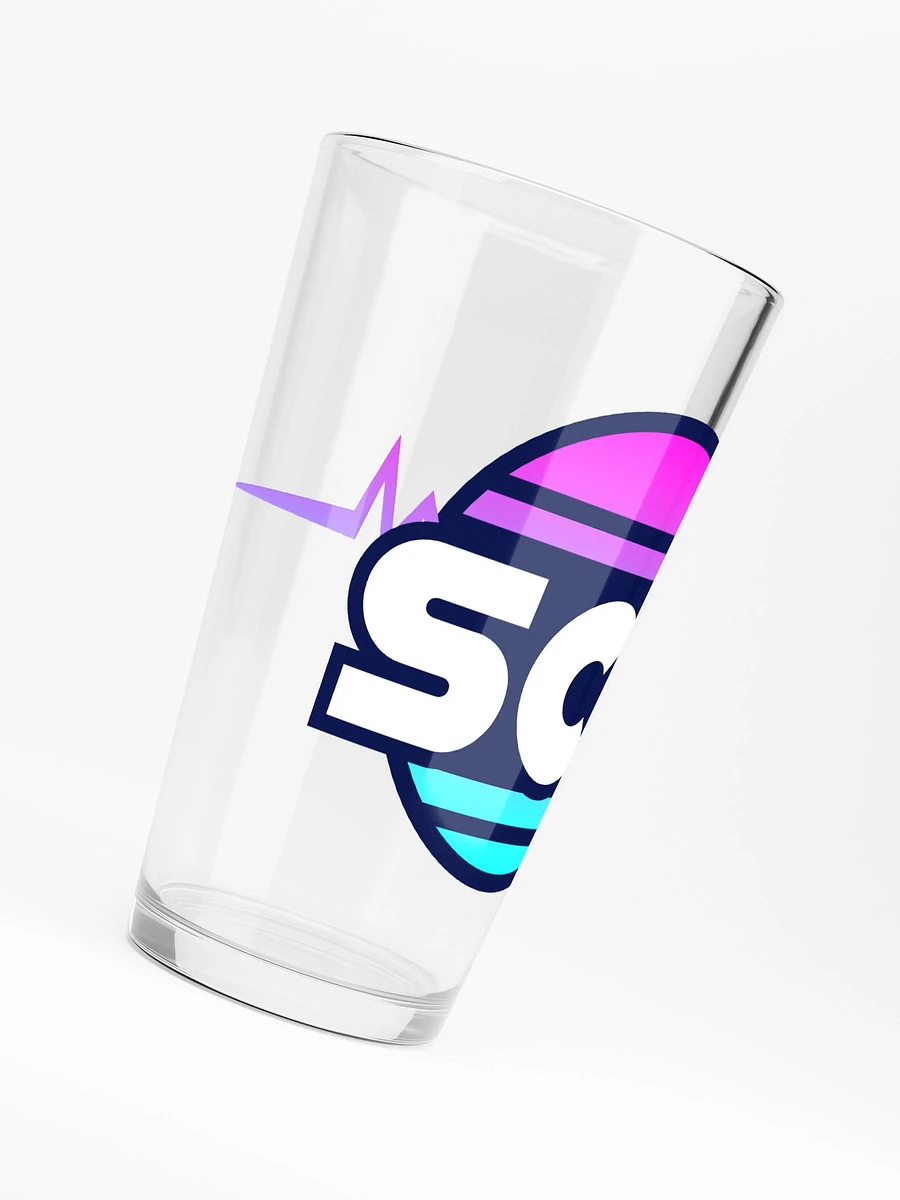 SCS BADGE PINT GLASS product image (6)