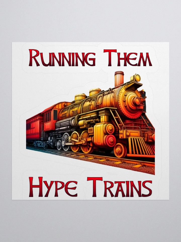 Hype Train Sticker product image (3)
