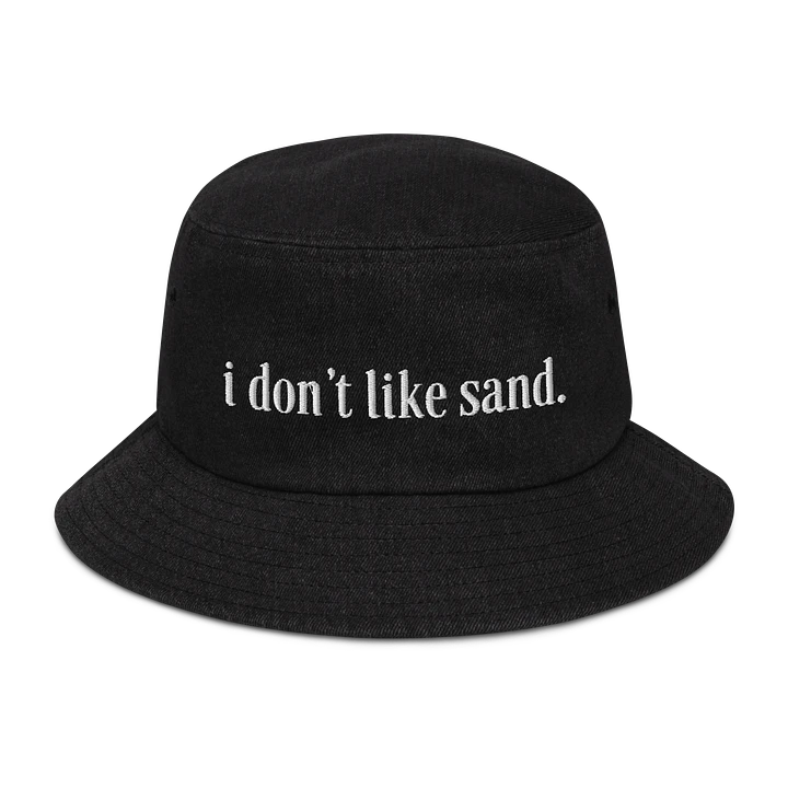 i don't like sand embroidered hat product image (1)