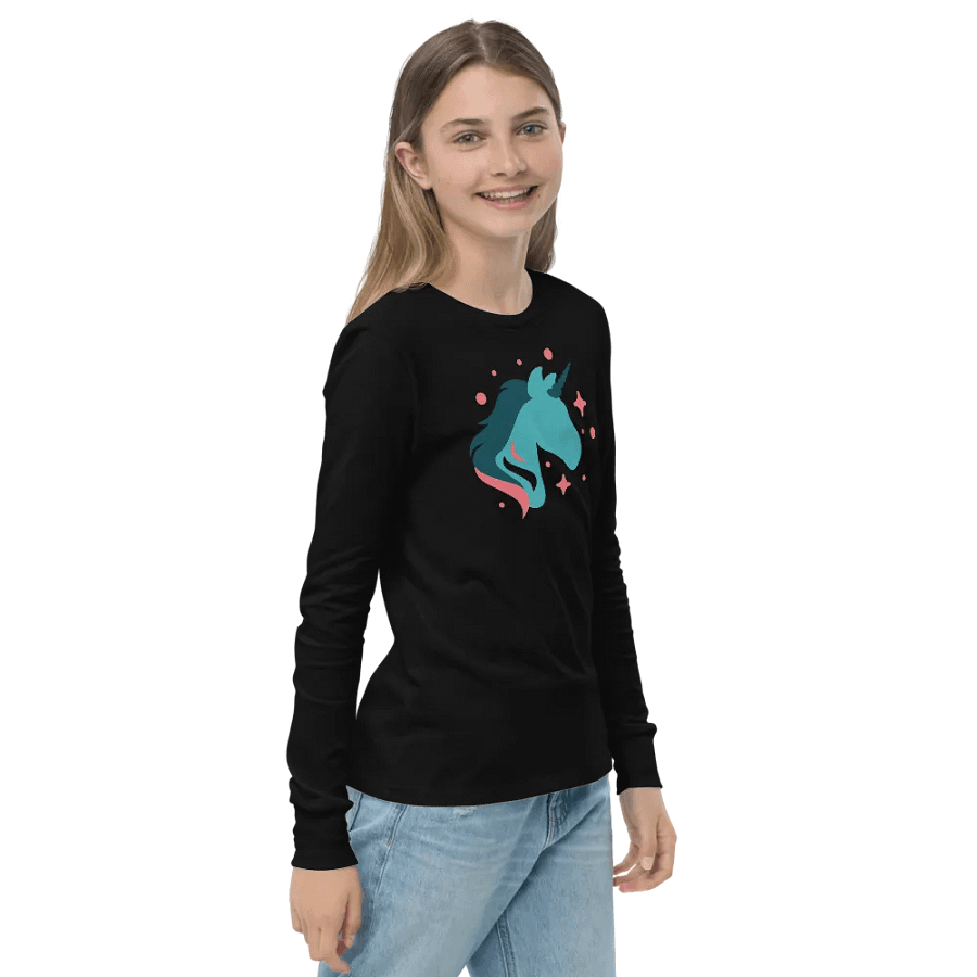 Bella Canvas Youth Long Sleeve T-Shirt product image (5)