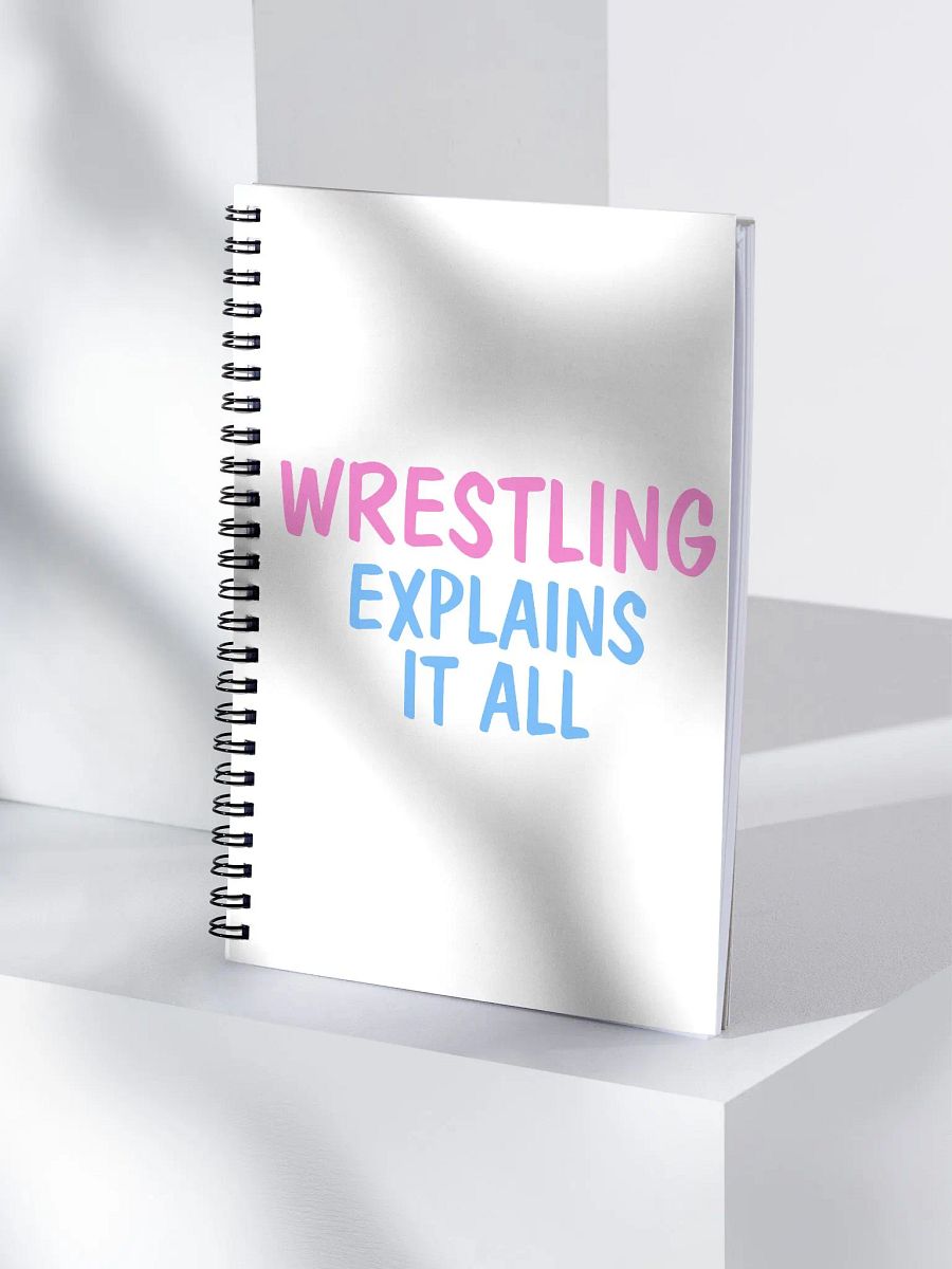 Wrestling Explains It All (Notebook) product image (4)