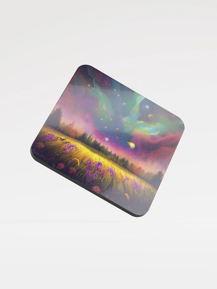 Celestial Dreams Glossed Cork Coaster product image (1)