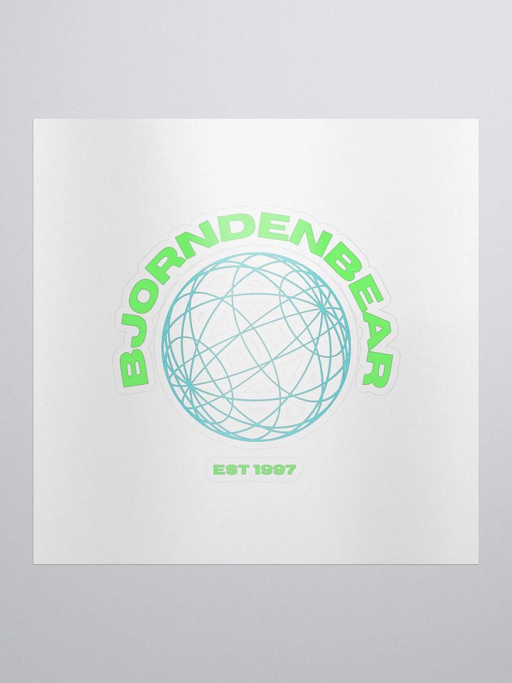 BjornDenBear Globe - Sticker product image (1)