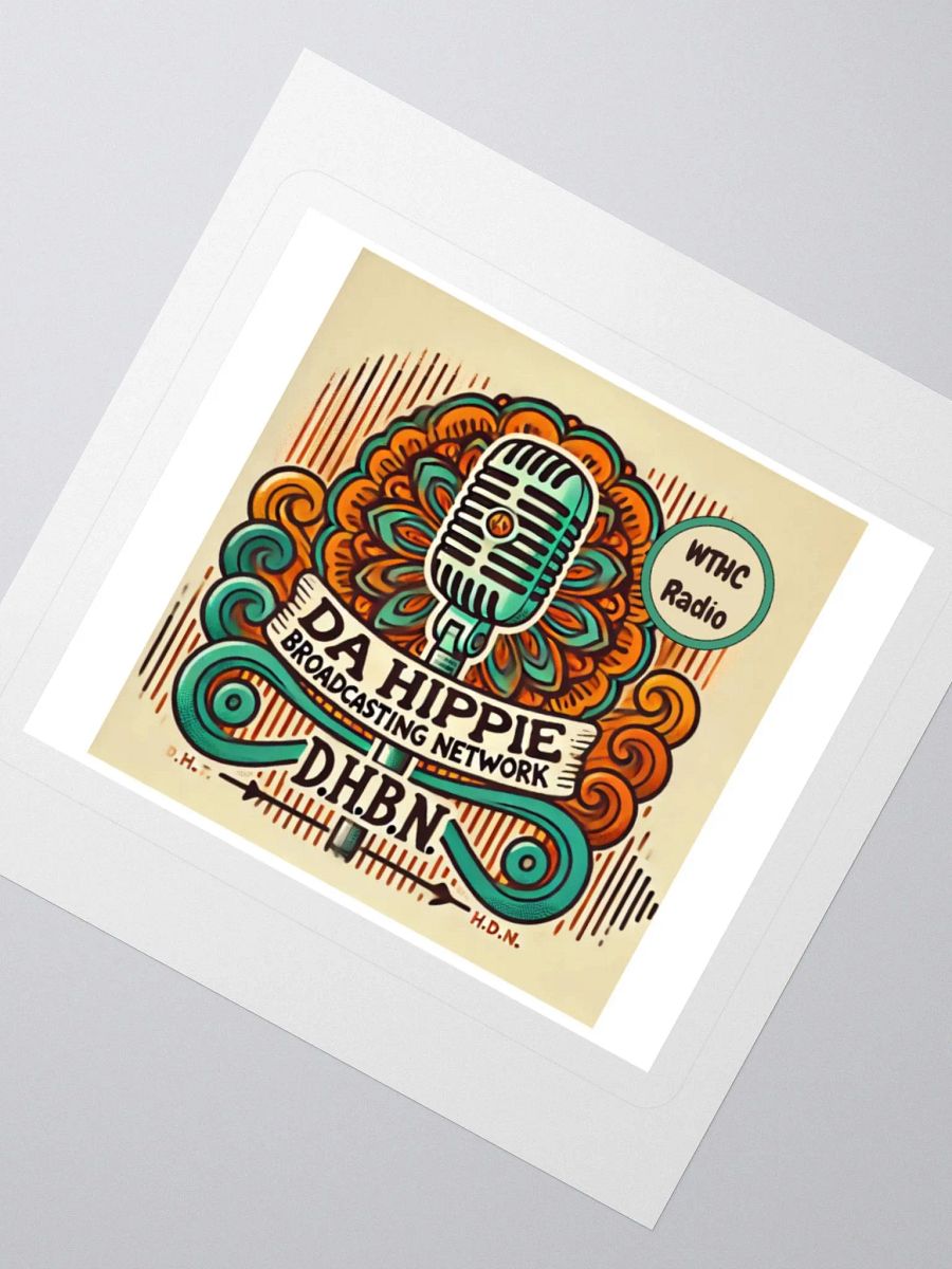 Da Hippie Mic Mandala Stickers product image (8)