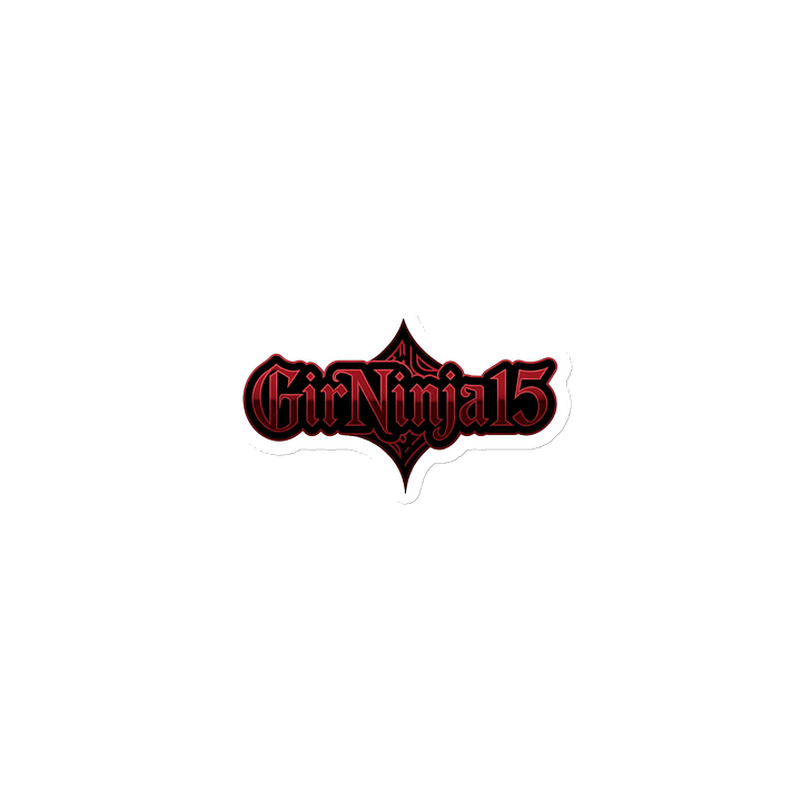 Gothic Red GirNinja15 Magnet product image (1)