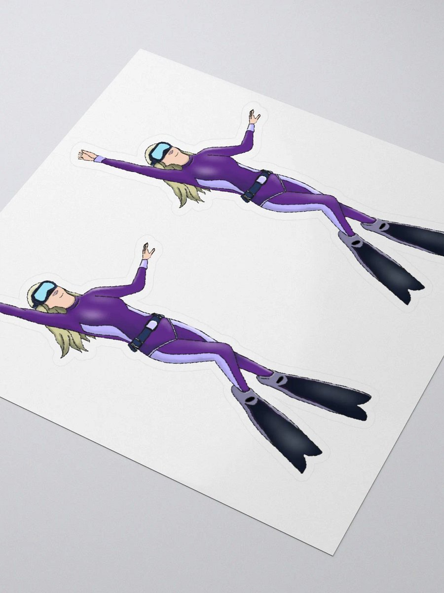 Free Diver Sticker Set product image (4)