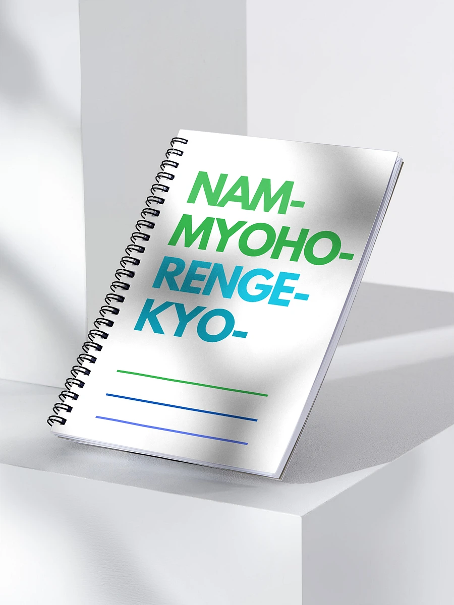 Empowerment Spiral Notebook: Nam-Myoho-Renge-Kyo product image (3)