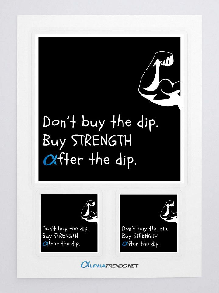 Don't Buy The Dip Stickers product image (1)