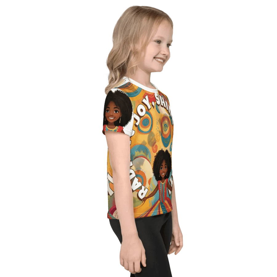 Radiate Joy™ Kids Tee – Shine Boldly Edition product image (4)