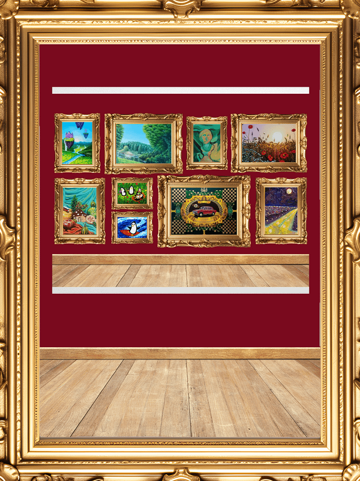 Golden Gallery Collection Sticker product image (1)