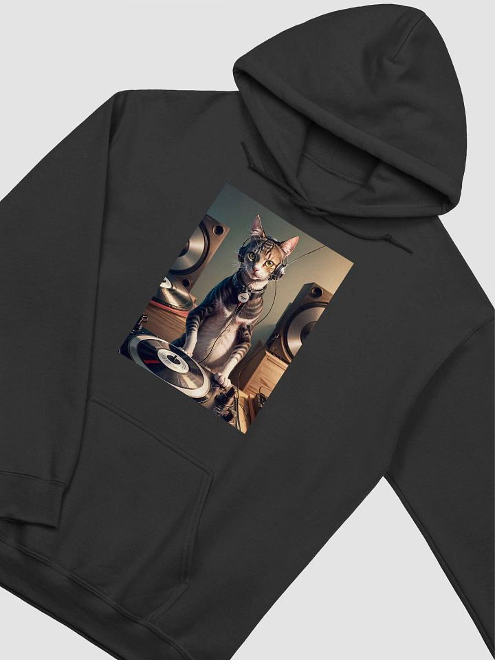 DJ Cat Vibes Hoodie - Unisex Outdoor Classic (Small to 5XL) product image (18)