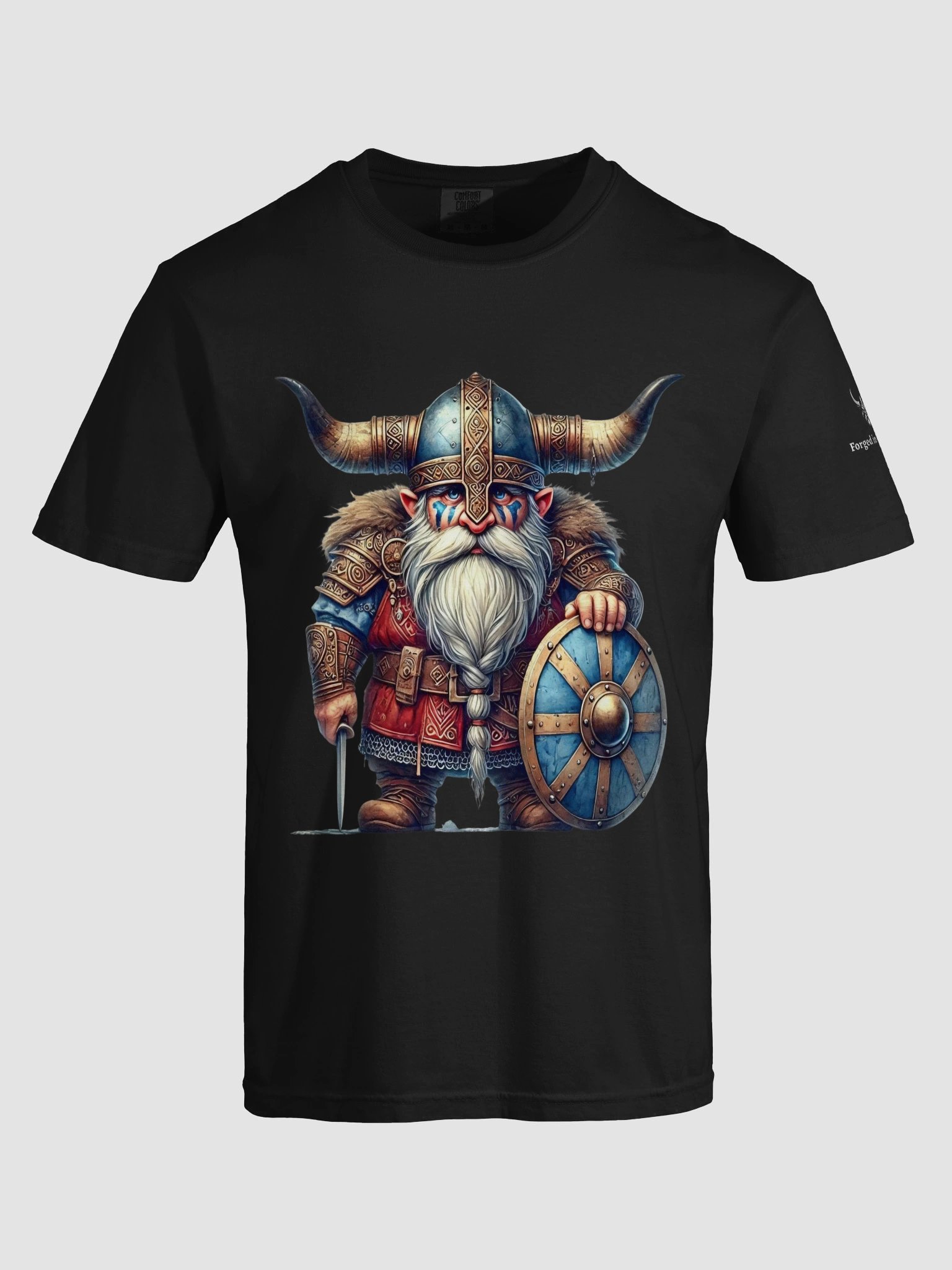 StoneBlood Viking Dwarf Warrior T-Shirt product image (90)