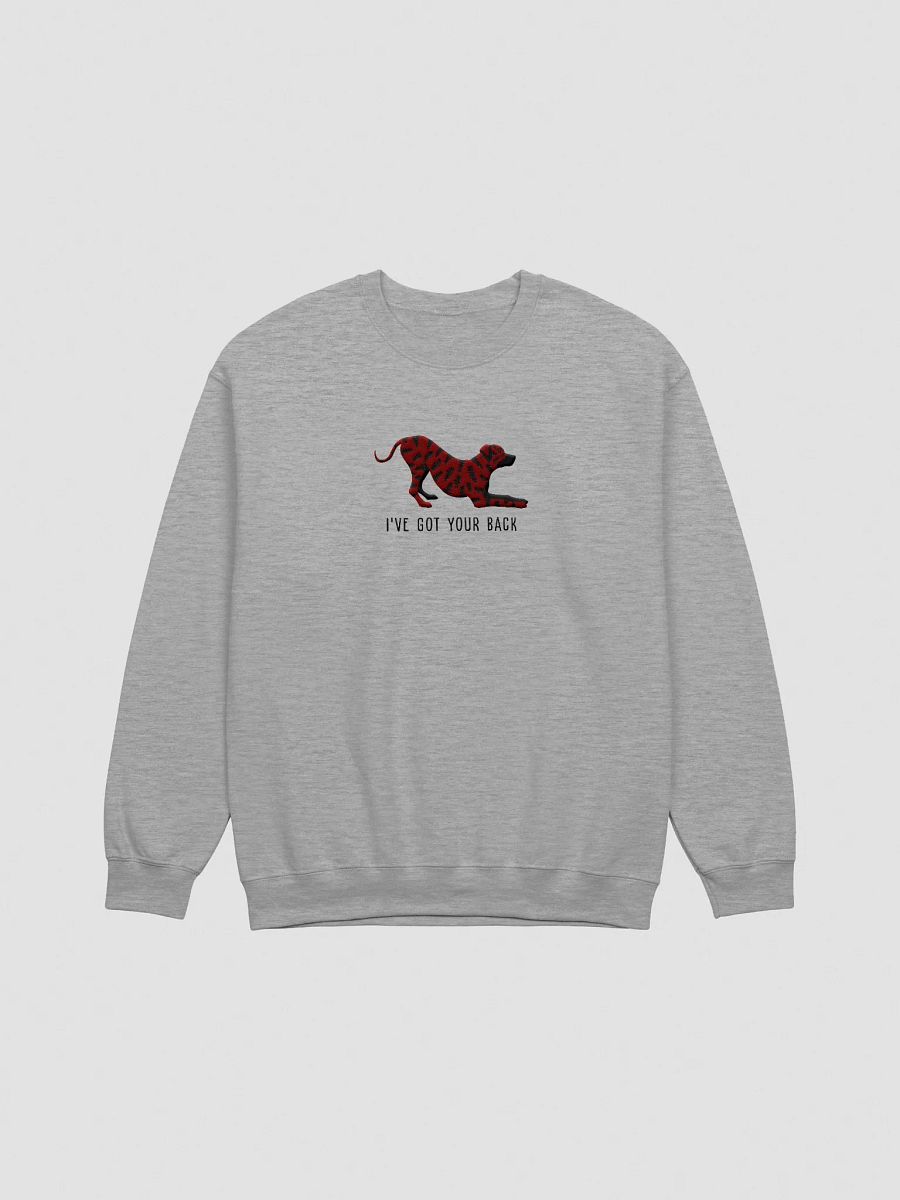 I've Got Your Back Sweatshirt (Embroidered) of a Rhodesian Ridgeback(Brindle) product image (10)