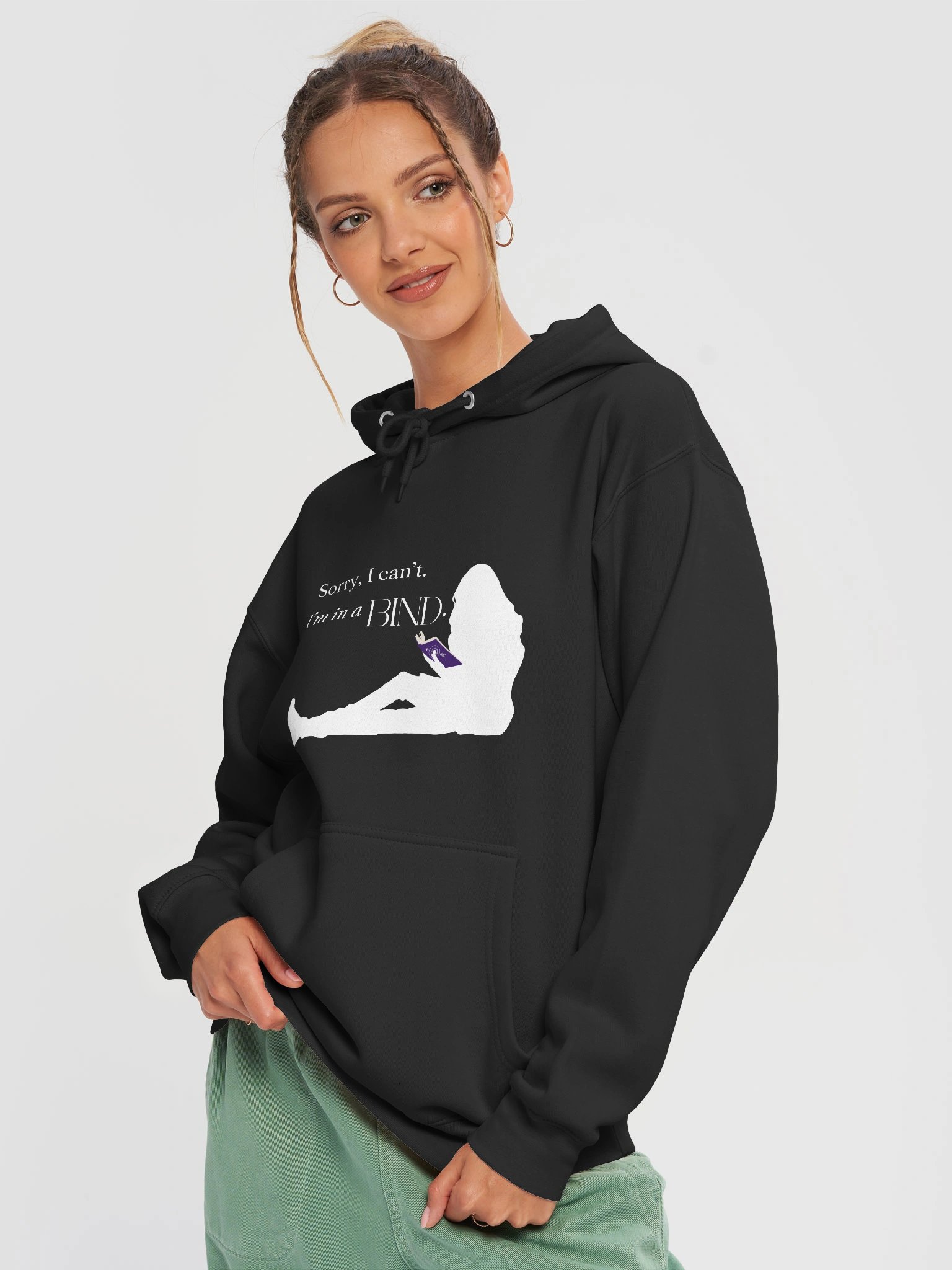 Sorry, I Can't (I'm in a Bind) Hoodie product image (6)