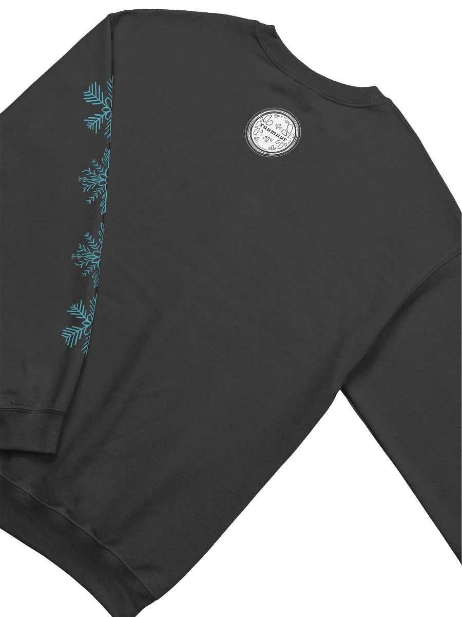 Simple Snowflakes Crewneck Sweatshirt - Medium Weight Fabric product image (4)