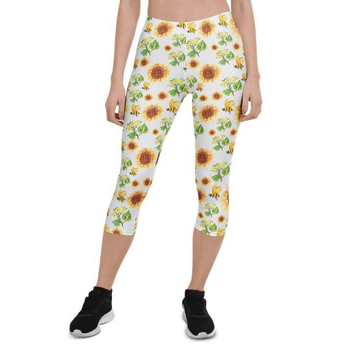 Sunflower Capri Leggings product image (1)