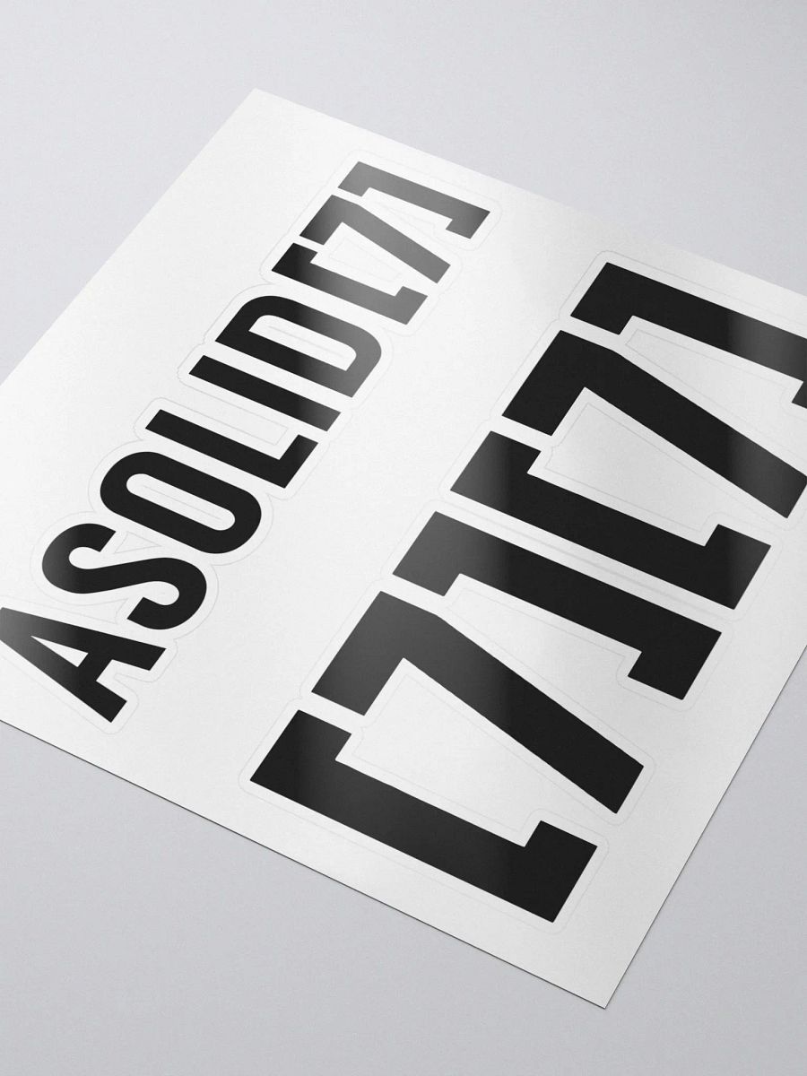 ASolid[7] Die Cut Sticker Set product image (5)