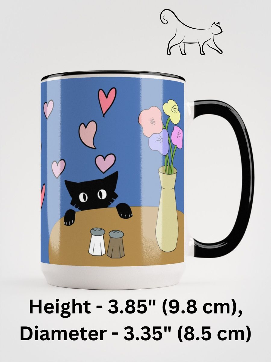 Peek-a-Boo Kitty Love Mug product image (2)